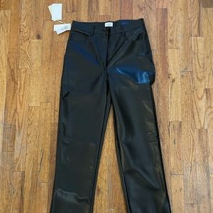 Aritzia Melina Pants new with tags size 8 black
